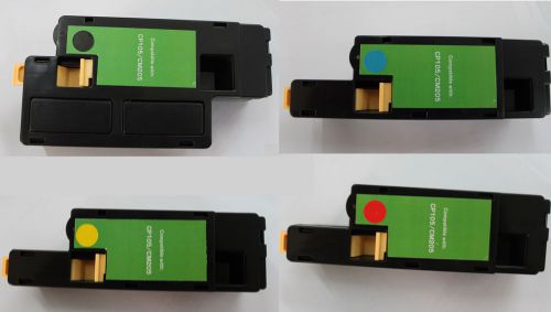 4 Units of Mixed Colour New Compatible Toner for Fuji Xerox CP105b CM205b CM205FW CP205 CP215w CM215b CM215fw
