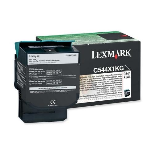 Original Genuine Lexmark C544X1KG Black   EXTRA HIGH CAPACITY