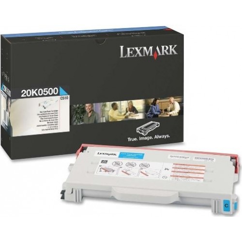 Original Genuine Lexmark 20K0500 CYAN Printer Toner