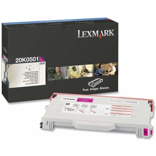 Original Genuine Lexmark 20K0501 MAGENTA Printer Toner