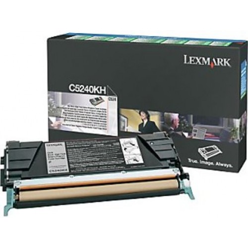 Genuine Original Lexmark C5240KH Black   High Capacity Printer Toner Cartridge