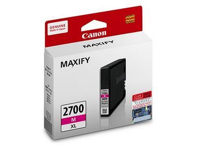 Genuine Original Canon Ink Cartridge PGI 2700M XL Magenta Yellow for Maxify IB4070 MB5070 MB5370