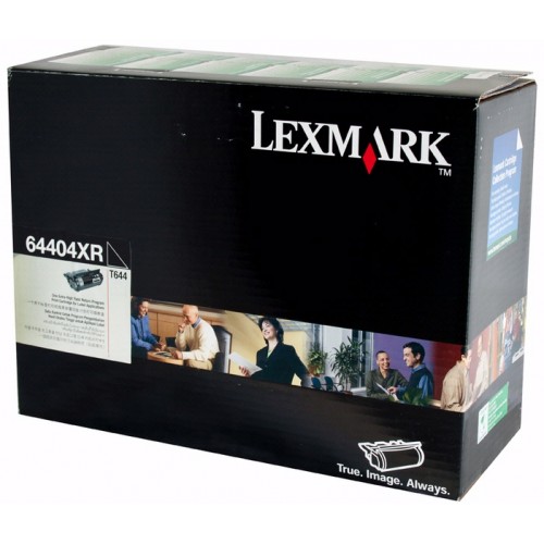 Original Genuine LEXMARK 64404XR TONER LABELS APPLICATION