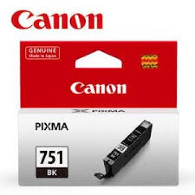 Original Genuine Canon Ink CLi 751BK for MG5470 MG6370 iP7270  MX727