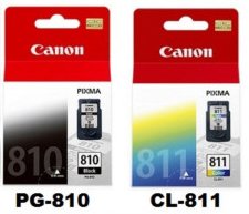 Original Canon PG 810 and CL 811 Ink Combo Pack
