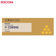 Original Ricoh C360HS Yellow Toner 408203