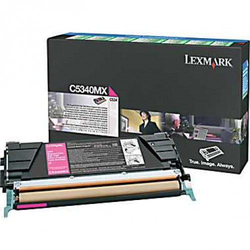 Original Genuine LEXMARK C5340MX MAGENTA HIGH CAPACITY
