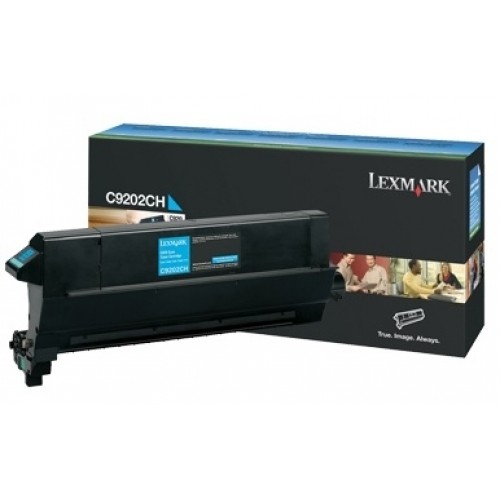 Original Genuine LEXMARK C9202CH CYAN Printer Toner for Lexmark C920 Series
