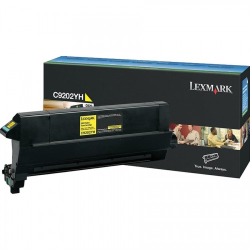 Original Genuine LEXMARK C9202YH YELLOW Printer Toner Cartridge for Lexmark C920 Series