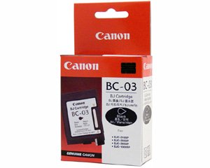 Original BC03 ink cartridge for canon printer