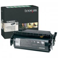 Original Genuine Lexmark 12A6865 BLACK High Capacity Printer Toner Cartridge