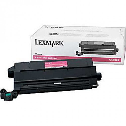 Original Genuine Lexmark 12N0769 MAGENTA Standard Capacity Printer Toner