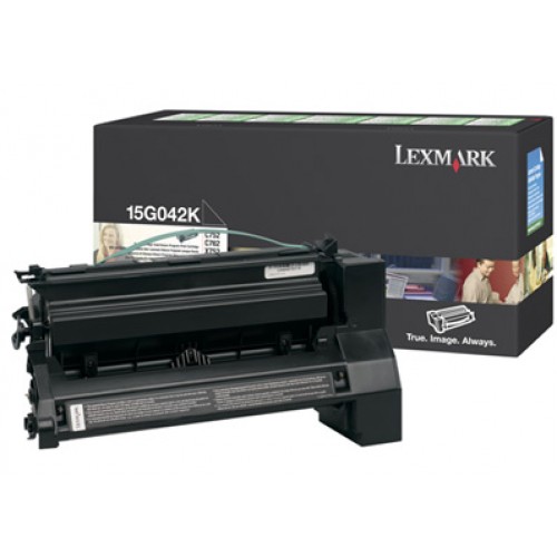 Original Genuine Lexmark 15G042K BLACK HIGH CAPACITY Printer Toner Cartridge