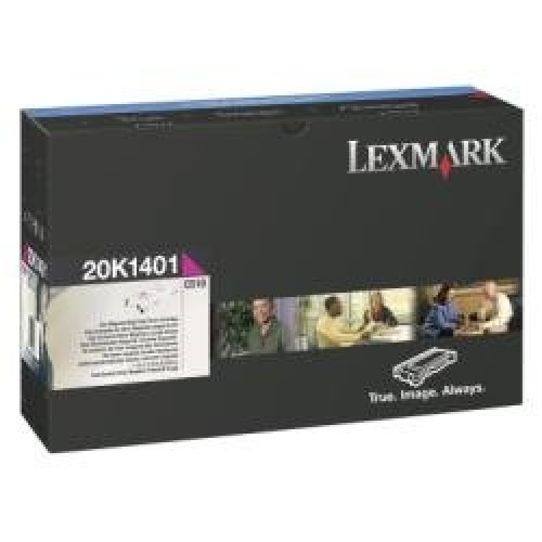 Original Genuine LEXMARK 20K1401 MAGENTA HIGH CAPACITY Printer Toner