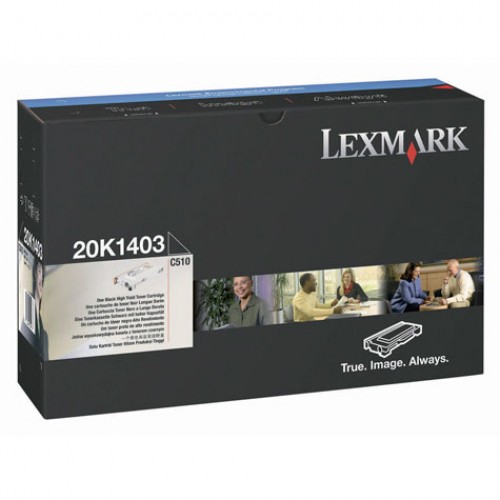 Original Genuine LEXMARK 20K1403 BLACK HIGH CAPACITY Printer Toner