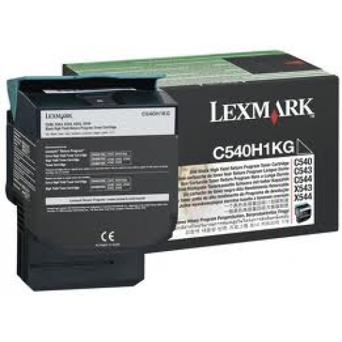 Original Genuine LEXMARK C540A1KG BLACK