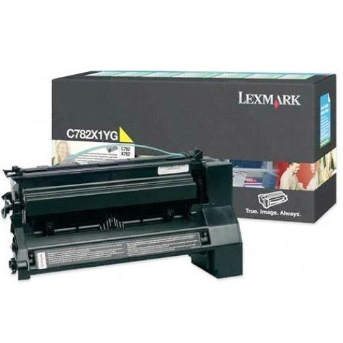 Original Genuine Lexmark C782X1YG   EXTRA HIGH Capacity Printer Toner Cartridge