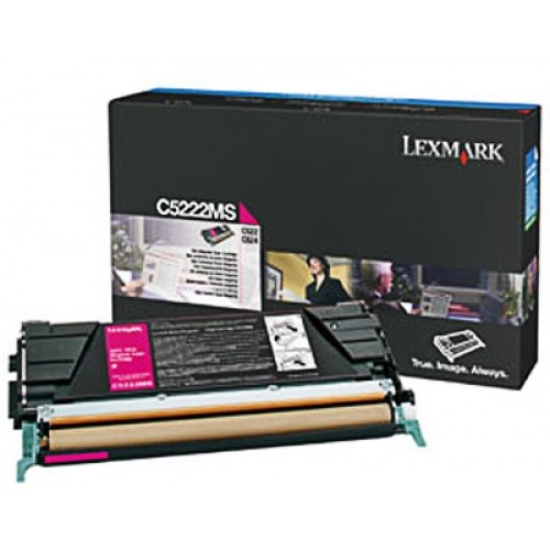 Original Genuine Lexmark C5220MS Magenta   Standard Capacity Printer Toner Cartridge