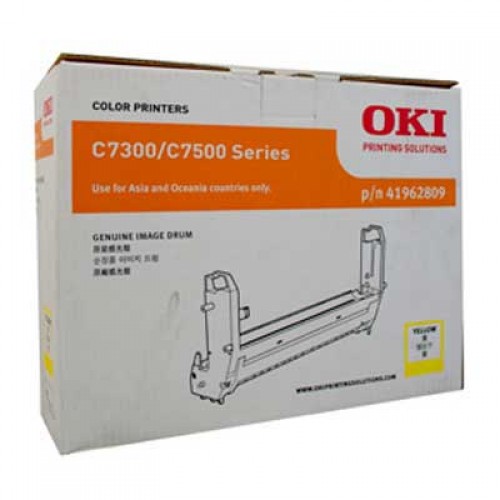 Original Genuine OKI C7300 YELLOW DRUM   41962809