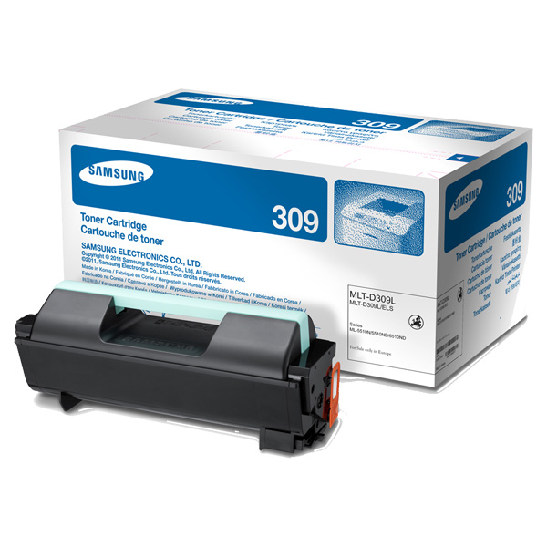 Original MLT D309L High Yield toner for Samsung ML5510ND, 6510ND printer