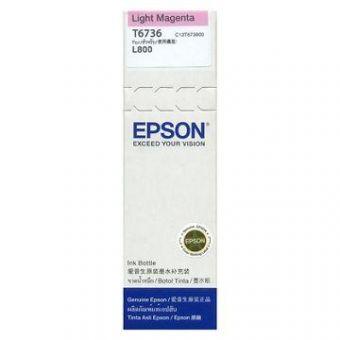 Original Epson T6736 C13T673600 Light Magenta Ink 70ml for L800 L850 L1800 Ink Tank Printer