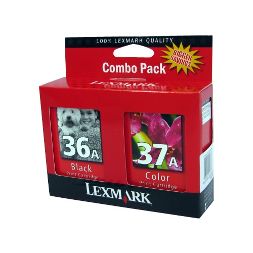 Original Genuine LEXMARK VALUE PACK [ 18C2150A BLK + COLOUR 18C2160A ]   TPASA39