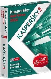 Kaspersky Antivirus 2012, 1 User, 1 Year Update