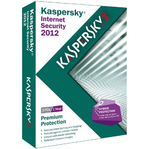 Kaspersky Internet Security 2012, 3 Users, 1 Year License