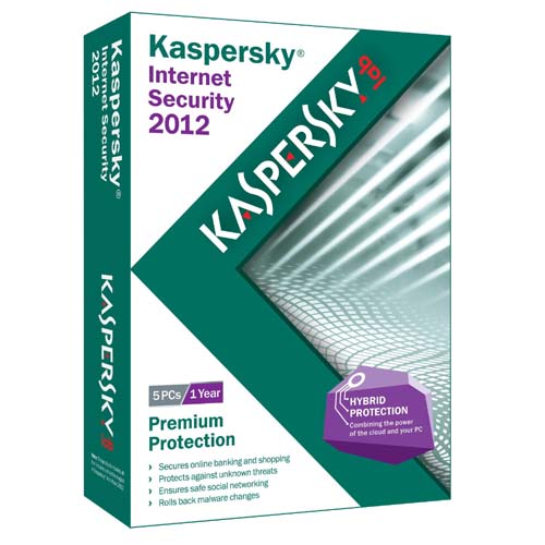 Kaspersky Internet Security 2012, 5 Users, 1 Year License