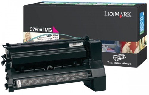 Original Genuine Lexmark C780A1MG Magenta   Standard Capacity Printer Toner Cartridge