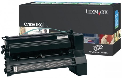 Original Genuine Lexmark C780A1KG Black   Standard Capacity Printer Toner Cartridge