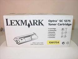 Original Genuine LEXMARK OPTRA SC YELLOW TONER   1361754