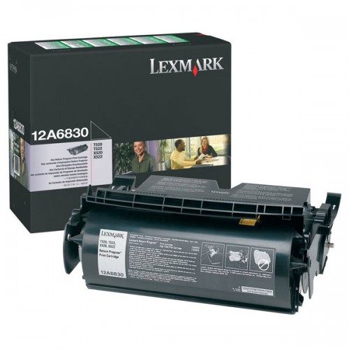 Original Genuine Lexmark 12A6830 Standard Capacity Printer Toner Cartridge