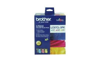 Original LC67CT Value Pack ink for brother printers