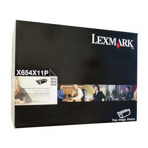 Original Genuine Lexmark X654X11P High Cap Toner for X654, X656, X658 , 36K Page Yield